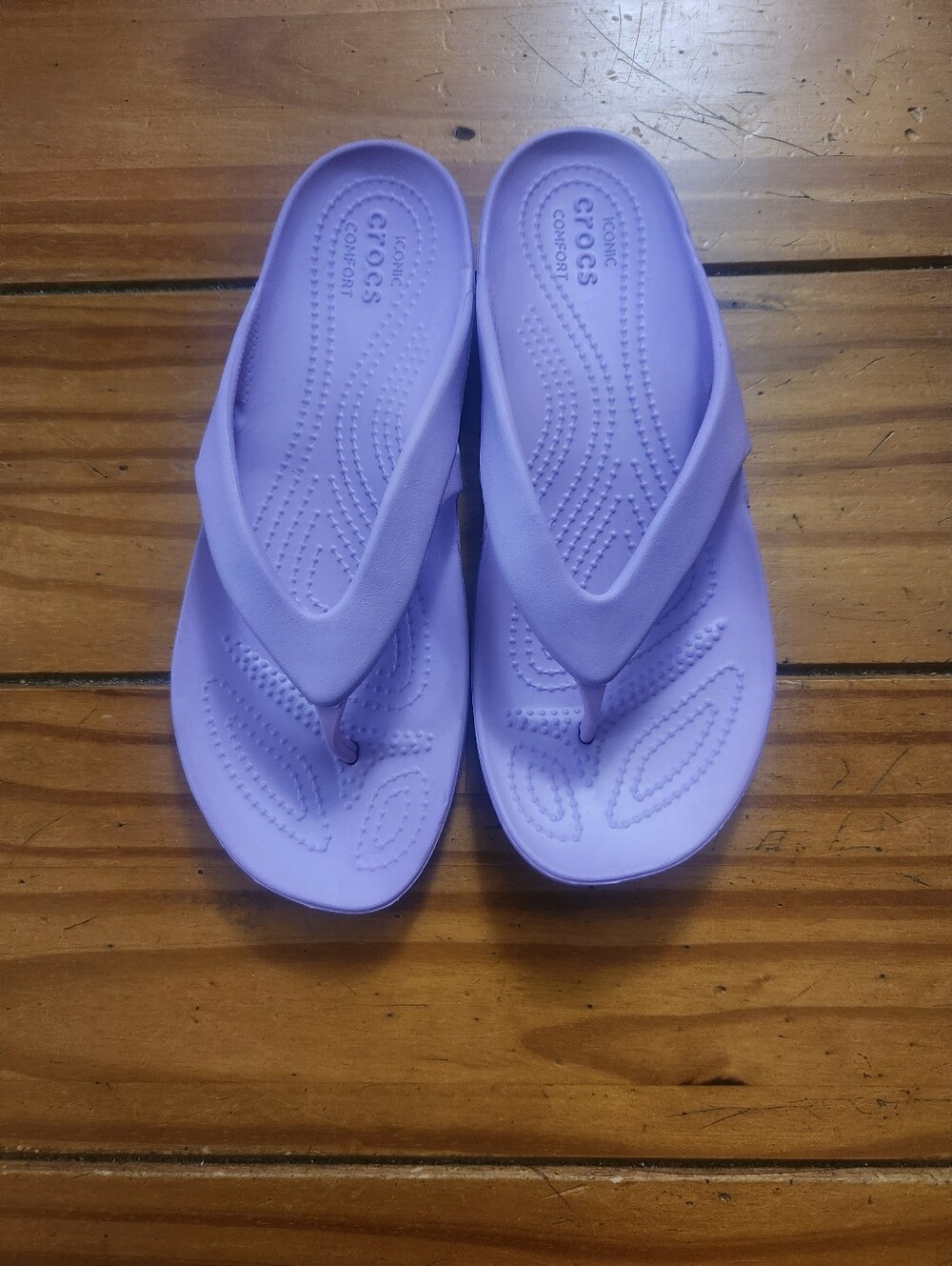 Crocs Kadee ll Flip Flops Purple Size 8